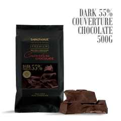 Dark Couverture Chocolate 55% / Block 500g