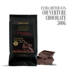 Extra Bitter Couverture Chocolate 85%/ Block 500g