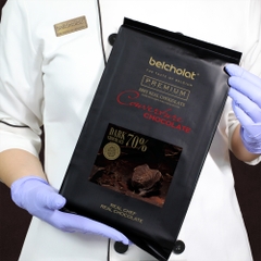 Strong Dark Couverture Chocolate 70%/ Block 1kg