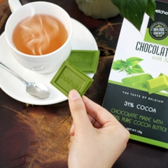 Thanh 100g Chocolate With Matcha Shan Tuyết