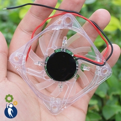 Quạt Tản Nhiệt Mini 6x6x1.2cm 12V 0.45A Có Đèn Led