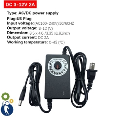 Adapter Điều Chỉnh Điện Áp 3.3-12V 2A
