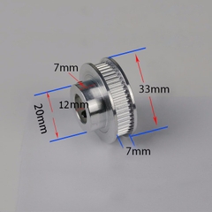 Pulley Trục 12mm - 48 Răng