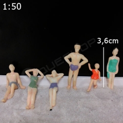Người Mô Hình Bãi Biển 1:50