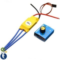 Bộ Điều Khiển Tốc Độ Động Cơ Không Chổi Than 30A 12V DC 3-Pha PWM