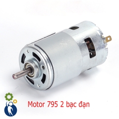 Motor 795 trục tròn 2 vòng bi