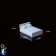 Giường 550 tỉ lệ 1:25