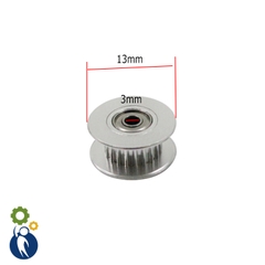 Pulley Vòng Bi Trục 3mm - 16 Răng