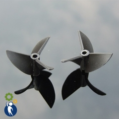 Bộ Chân Vịt 35mm 3 Cánh Trục 3mm Thuận Nghịch