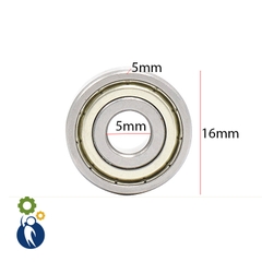 Vòng Bi Trục 5mm 5x16x5mm 625zz