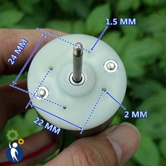 Motor 12-24V Mã 555 6400rpm