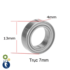 Vòng Bi Trục 7mm 7x13x4mm MR137ZZ