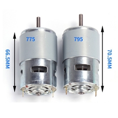 Motor 795 trục tròn 2 vòng bi