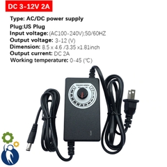 Adapter Điều Chỉnh Điện Áp 3.3-12V 2A