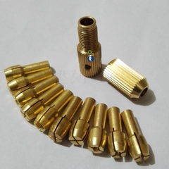 Bộ 10 Đầu Kẹp Mũi Khoan Trục 2mm