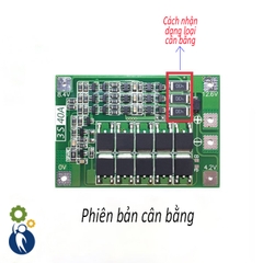 Mạch Sạc Bảo Vệ Pin Lithium 18650 3S 40A 12.6V Pin Lypo Lion 3.7V