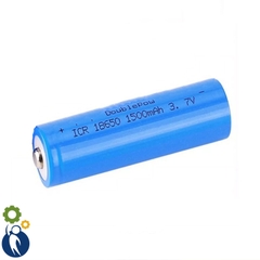 Pin 18650 1500mAh Chuẩn Dung Lượng Hàng Nội Địa Trung Quốc Thương Hiệu DOUBLEPOW - Đầu Nhọn
