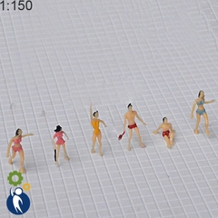 Người Mô Hình Bãi Biển 1:150