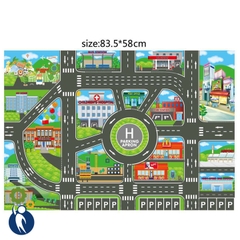 Bản Đồ Thành Phố 83x57cm