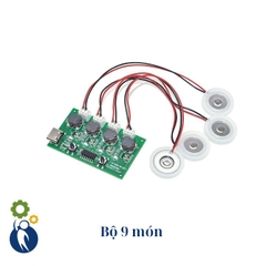 Bảng Mạch Điều Khiển Phun Sương Tạo Độ Ẩm Mini DC 5V 4 Màng Phim