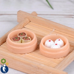 Bánh Bao Hấp 2.4x0.9cm