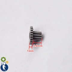 Bánh Răng Thép Trục 1.5mm 25 Răng 0.3M 10 Răng 0.3M