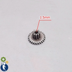 Bánh Răng Thép Trục 1.5mm 25 Răng 0.3M 10 Răng 0.3M