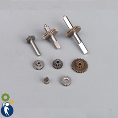 Bánh Răng Thép Trục 4mm 21 Răng 0.45M Có Thanh Trục