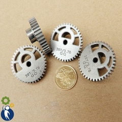 Bánh Răng Thép Trục 4mm 39 Răng 0.75M