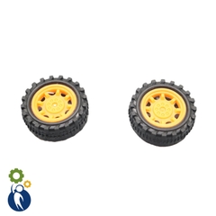 Bánh Xe Số 3 Đường Kính 34mm Lỗ Trục 2mm