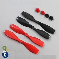 Bộ 4 Cánh Quạt 75mm Lỗ 1mm Thuận Nghịch