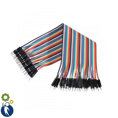 Bộ 40 Dây Cắm Test Board Đực-Đực 30cm