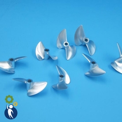 Bộ Chân Vịt 36mm Trục 3mm Kim Loại Thuận Nghịch