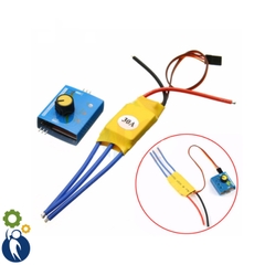 Bộ Điều Khiển Tốc Độ Động Cơ Không Chổi Than 30A 12V DC 3-Pha PWM