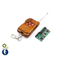 Bộ Điều Khiển Từ Xa IC 2262/2272 4 Nút