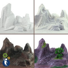 Bột Màu Làm Địa Hình - Đen