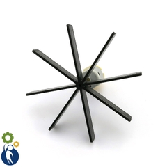 Cánh Quạt 8cm 8 Cánh Trục 2mm