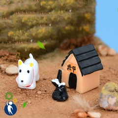 Chó Mô Hình + Chuồng