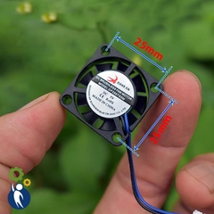 Quạt Tản Nhiệt Mini 25x25x7mm 5V 10000rpm
