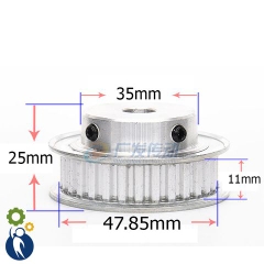 Pulley XL Trục 8mm - 30 Răng