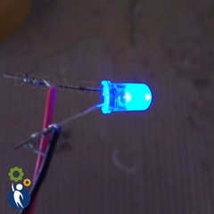 Đèn Led Xanh Tím 3V