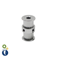 Pulley Đôi Trục 5mm - 20 Răng