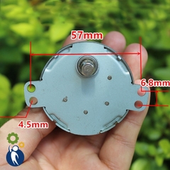 Motor Giảm Tốc 3-12V Mã 50 10rpm Điện Áp 6V 5rpm