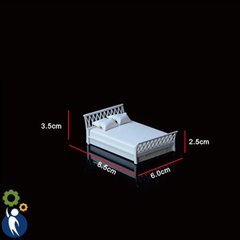 Giường 551 tỉ lệ 1:25