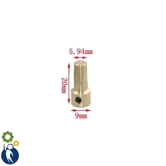 Khớp Nối Giữa Măng Ranh JTO 0.3-4mm và Motor Trục 3mm