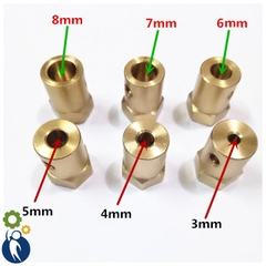 Khớp Nối Lục Giác Trục 8mm