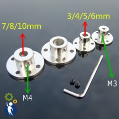 Khớp Nối Mặt Bích Cố Định 3.17mm