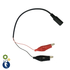 Bộ Chân Cắm Sạc + 2 Đầu Kẹp Cá Sấu 4.5cm