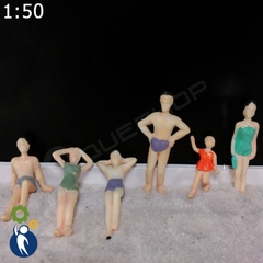 Người Mô Hình Bãi Biển 1:50