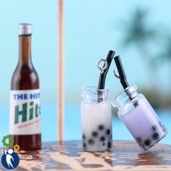 Ly Trà Sữa 0.9x2.3cm (có móc)